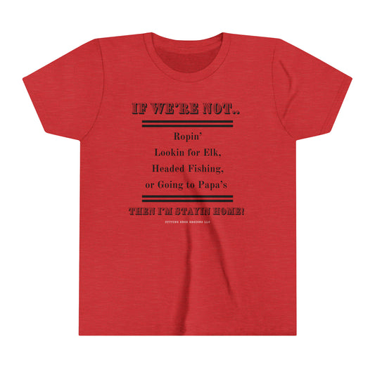 Roping, Hunting, Fishing & Papa Boys Tee