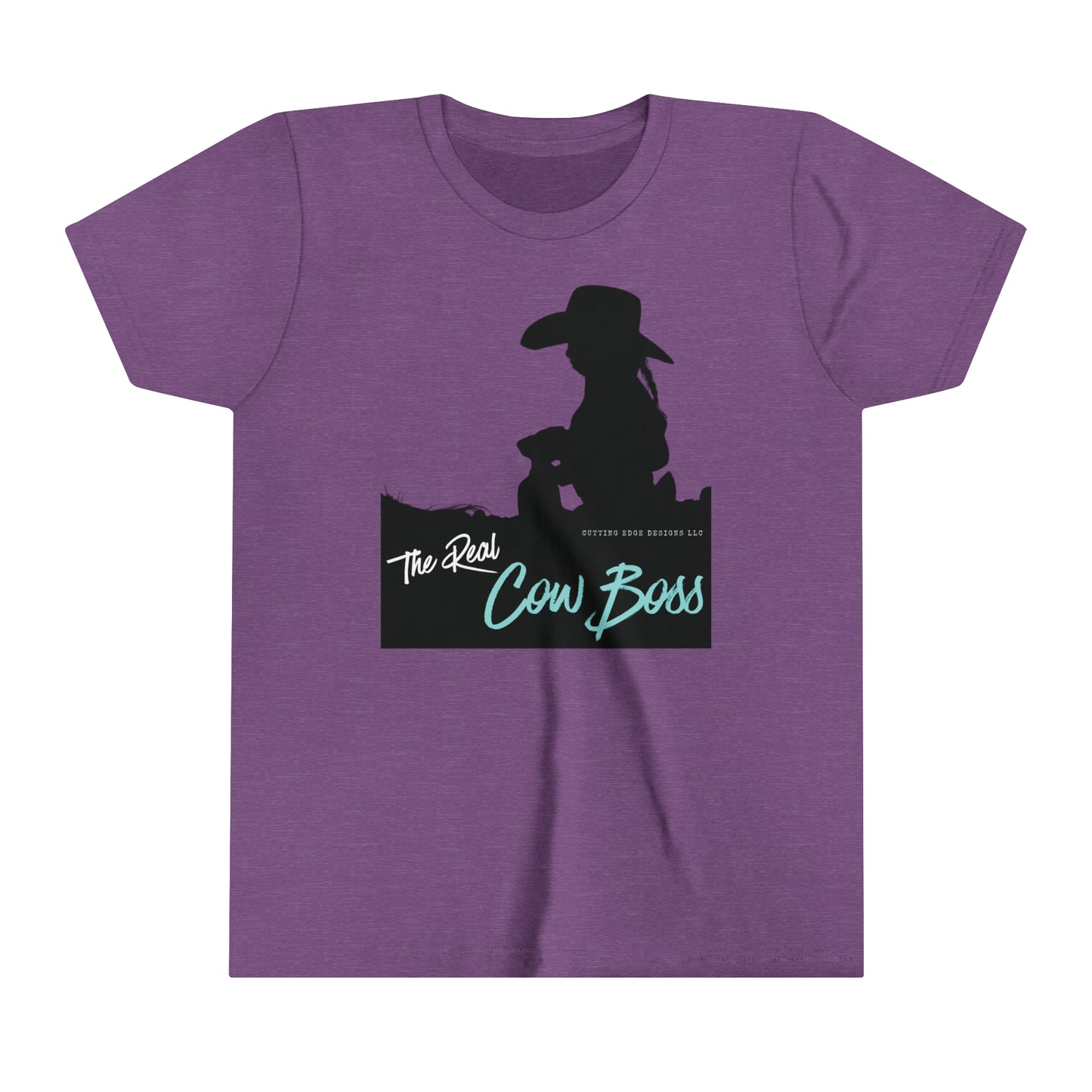 The Real Cow Boss Girls Tee