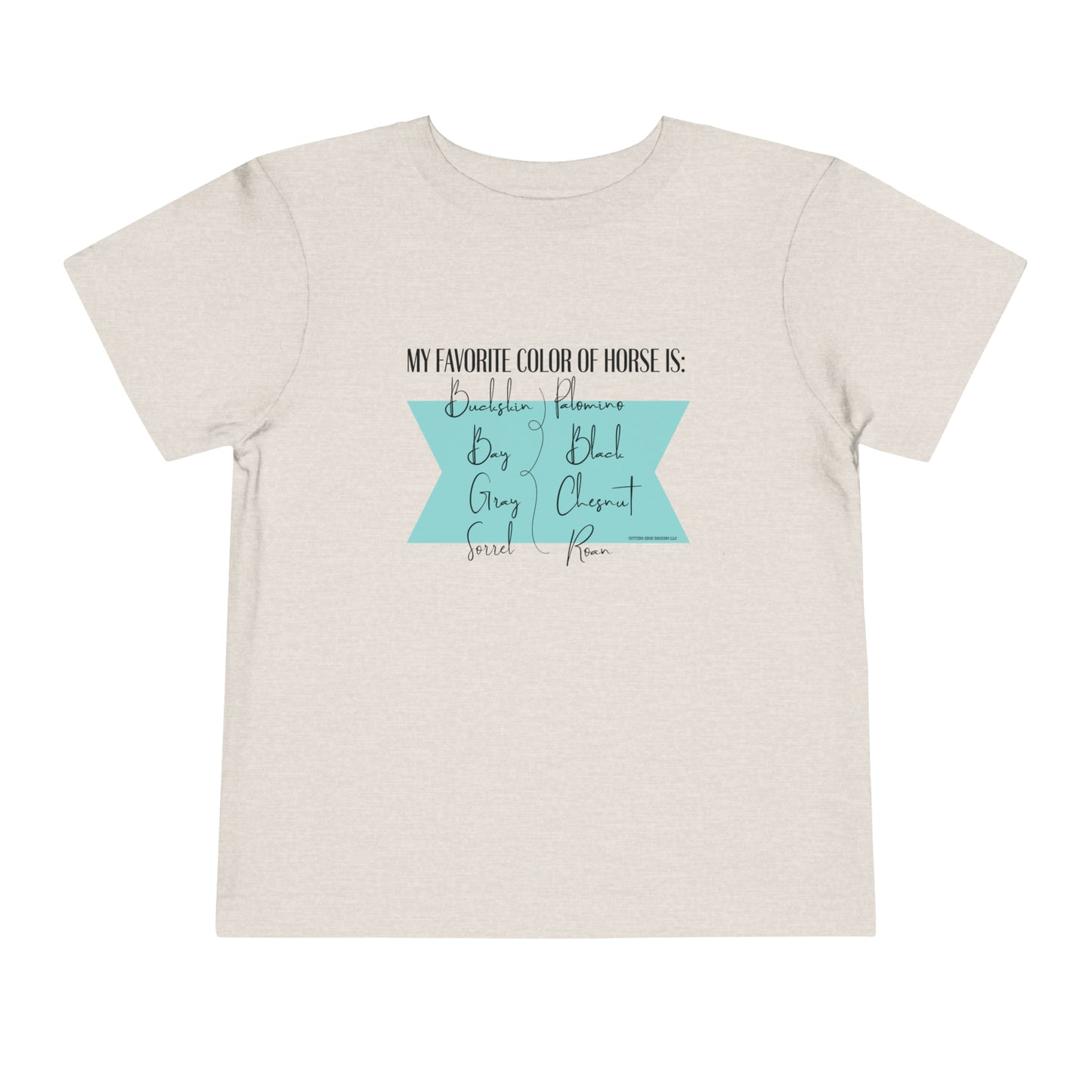 All the Pretty Horses Toddler Tee