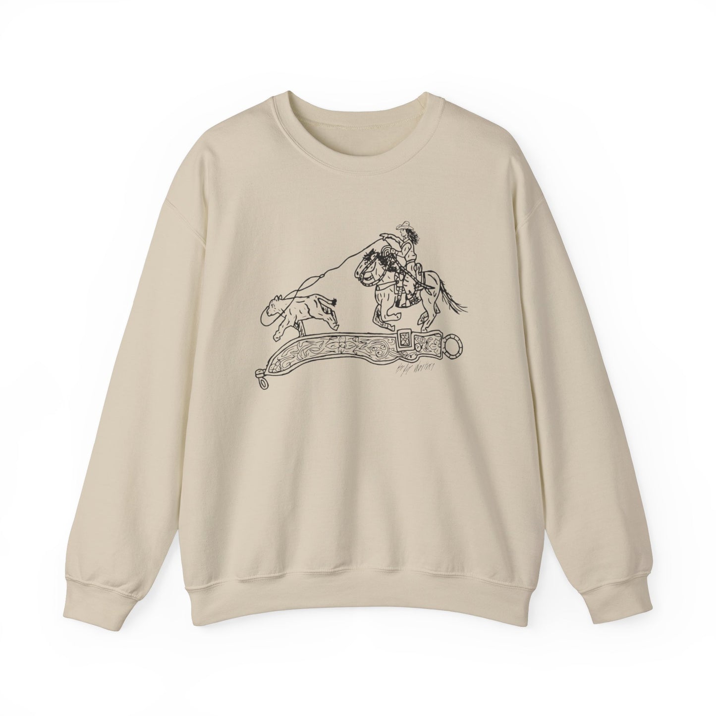 Silver Bit Chasin’ Artwork Crewneck