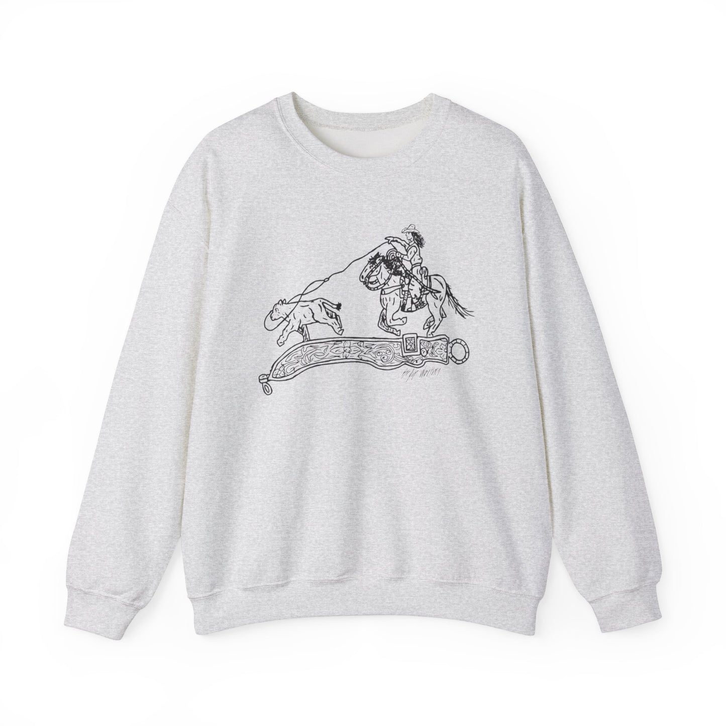 Silver Bit Chasin’ Artwork Crewneck