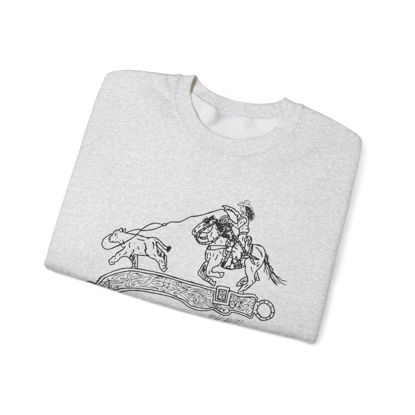 Silver Bit Chasin’ Artwork Crewneck