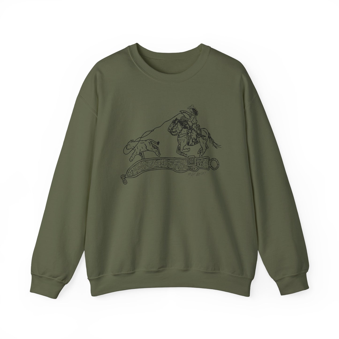 Silver Bit Chasin’ Artwork Crewneck