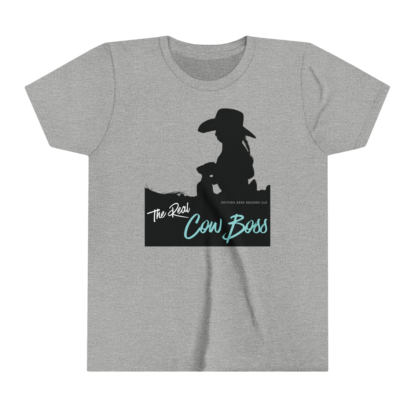 The Real Cow Boss Girls Tee