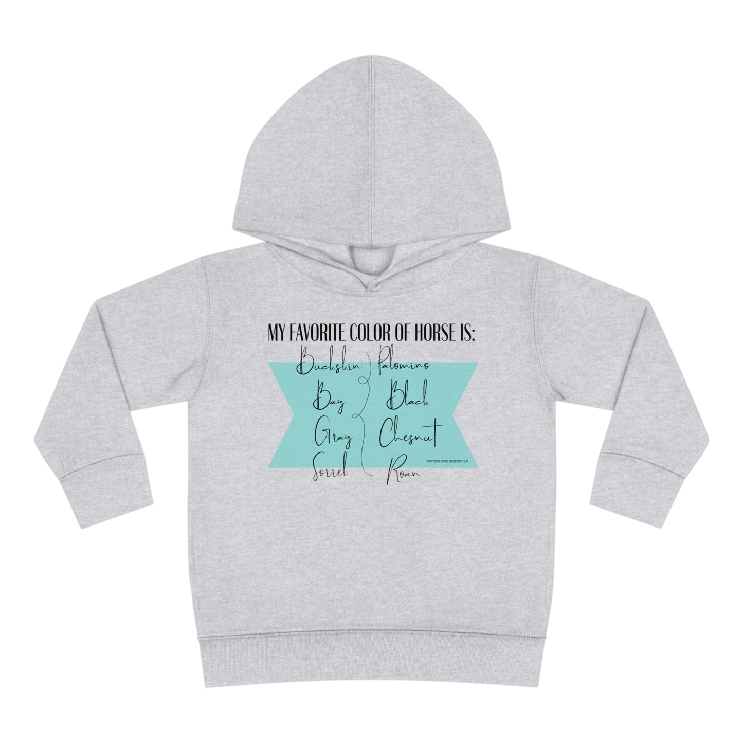 All The Pretty Horses Toddler Girls Hoodie
