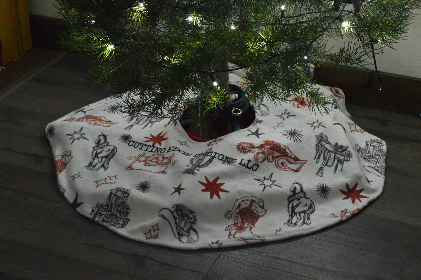 Rustic Christmas Tree Skirt